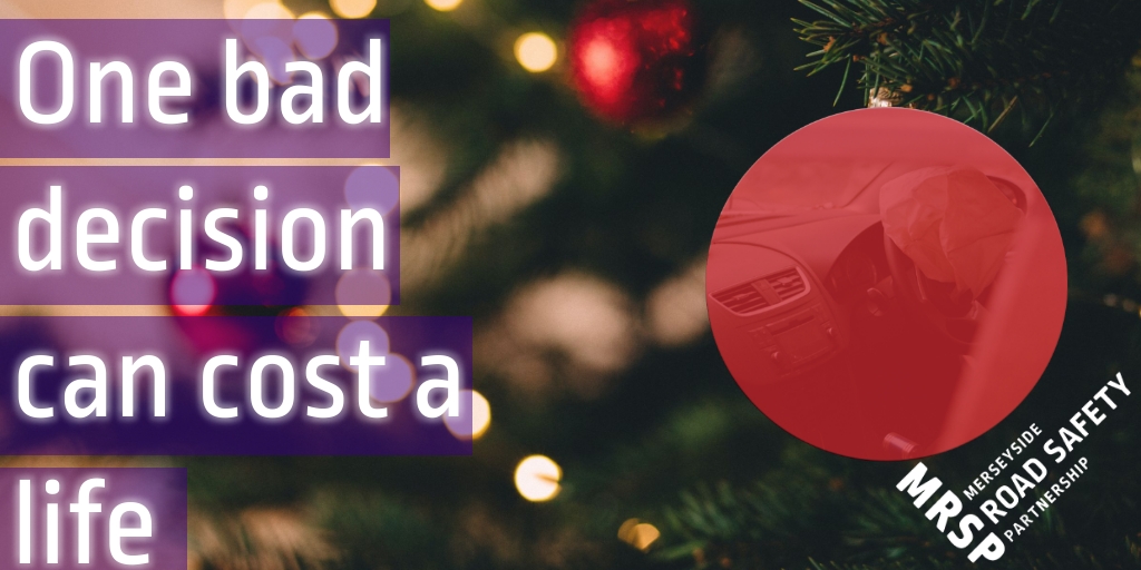 Merseysidersp's tweet photo. Have a lovely - Safe Christmas.
Don't drink & drive.
#SafeBehaviour #Christmas @MerPolTraffic https://t.co/bE7EJHMpjr