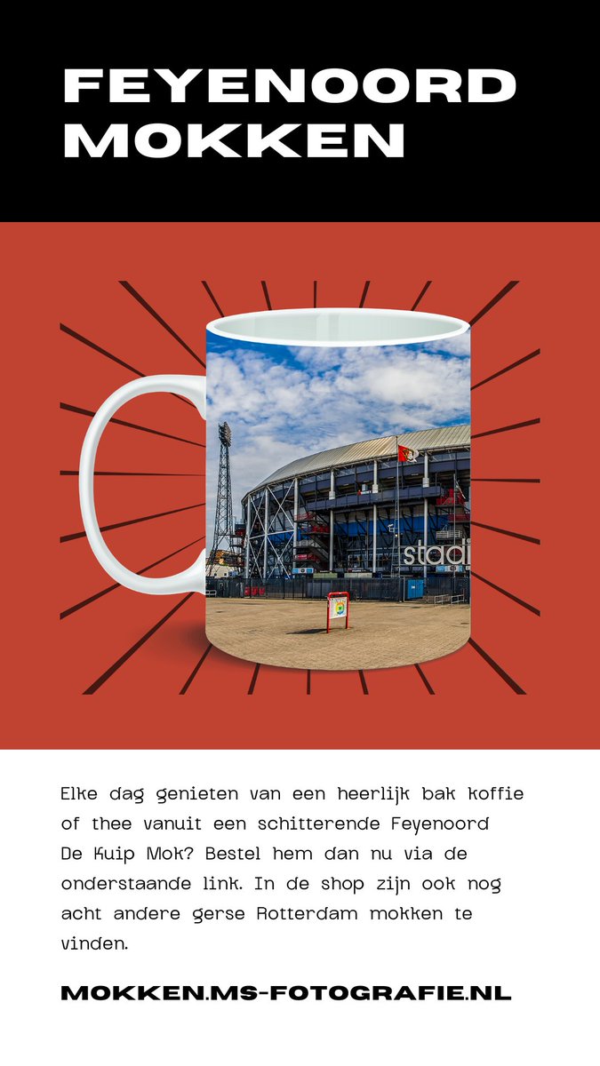 010bynight's tweet photo. Heb jij nog geen schitterende #Feyenoord #DeKuip #Mok? Voor EUR 12,75 (excl. verzendkosten) is deze te bestellen via https://t.co/BcRG9sHcm6 #mokken #feyenoord #cadeau #arneslot #kerstkado #kersttip #nieuwjaar https://t.co/Z9Hj4r8vqQ