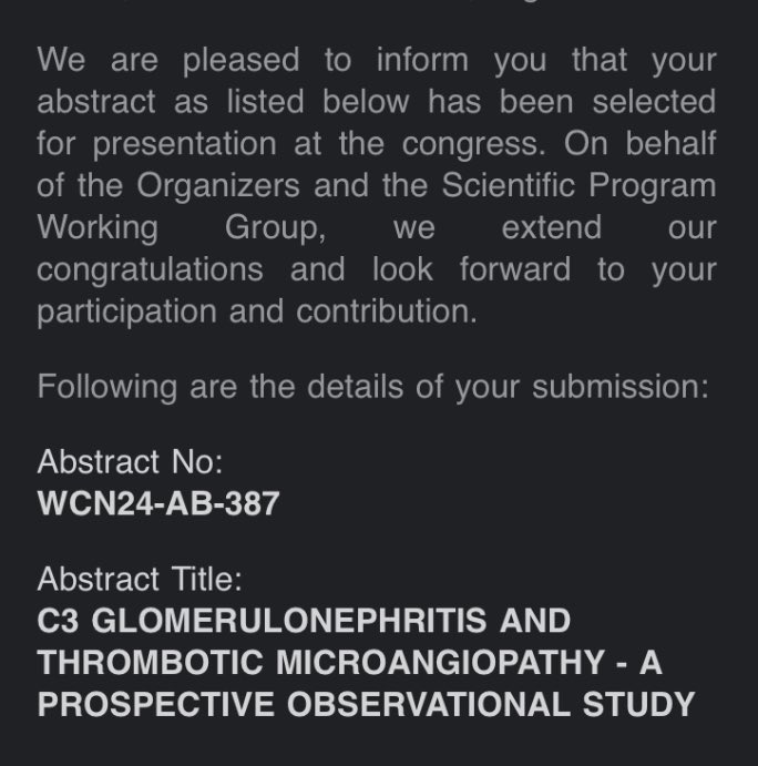 Mythri Shankar 🇮🇳 (@nephromythri) on Twitter photo 🎈#ISNWCN24 abstract accepted ! <a href="/tennankore/">Karthik Tennankore</a> <a href="/ISNkidneycare/">Int Society of Nephrology</a> mentor - mentee initiative ! 🎊🙏🏻 🎈#ISNWCN24 abstract accepted ! <a href="/tennankore/">Karthik Tennankore</a> <a href="/ISNkidneycare/">Int Society of Nephrology</a> mentor - mentee initiative ! 🎊🙏🏻