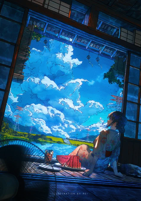 #今年も残りわずかなのでお気に入りの4枚を貼る今年の作品 3D多め 