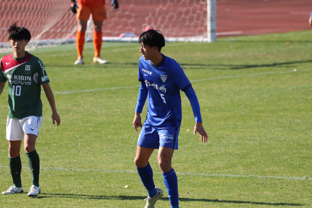 pr___f0011's tweet photo. 2023.12.07
MCCスポーツpresents 2023年度 第72回 全日本大学サッカー選手権大会 1回戦
常葉大学vs鹿屋体育大学
＠ AGFフィールド(0-1)

No.5 新倉礼偉選手

#鹿屋体育大学サッカー部 https://t.co/4RW0mWdmAK