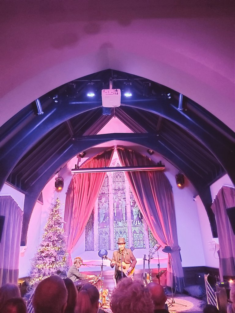 Warming up nicely for Christmas with @jackllukeman and @duncanmaitland in the beautiful SeaChurch Ballycotton. #walkinginawinterwonderland