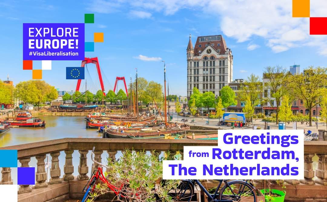 EUKosovo's tweet photo. Hello 🇽🇰 explorer, if you think of including 🇳🇱 Netherlands in your list of places to visit, the Embassy of Netherlands in Kosovo suggests you to enjoy Rotterdam in spring.

#VisaLiberalization #ExploreEurope #TeamEurope https://t.co/jrD8XPJMP3