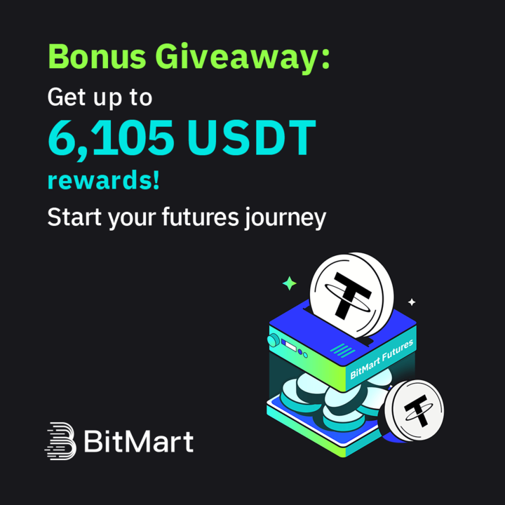 🚨Bonus #Giveaway
🤩Get Up To 6,105 $USDT Rewards Per User!
👇Start Your Futures Journey &amp; Claim Rewards Now
🔗datasink.bitmart.site/t/Rw

📈Follow <a href="/BitMart_Futures/">BitMart Futures</a> &amp; <a href="/BitMartExchange/">BitMart</a>
💬 Join t.me/BitMartFuture
🔄RT &amp; Tag 3 frds