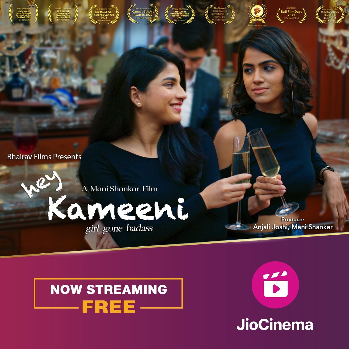 #HeyKameeni on Jio Cinema is one of the well made suspense thrillers this year. The badass lead character is a game-changer, that will make every girl want to be like her. The film kept me hooked from start to finish. Go for it if you are craving a dose of girl power! 3…