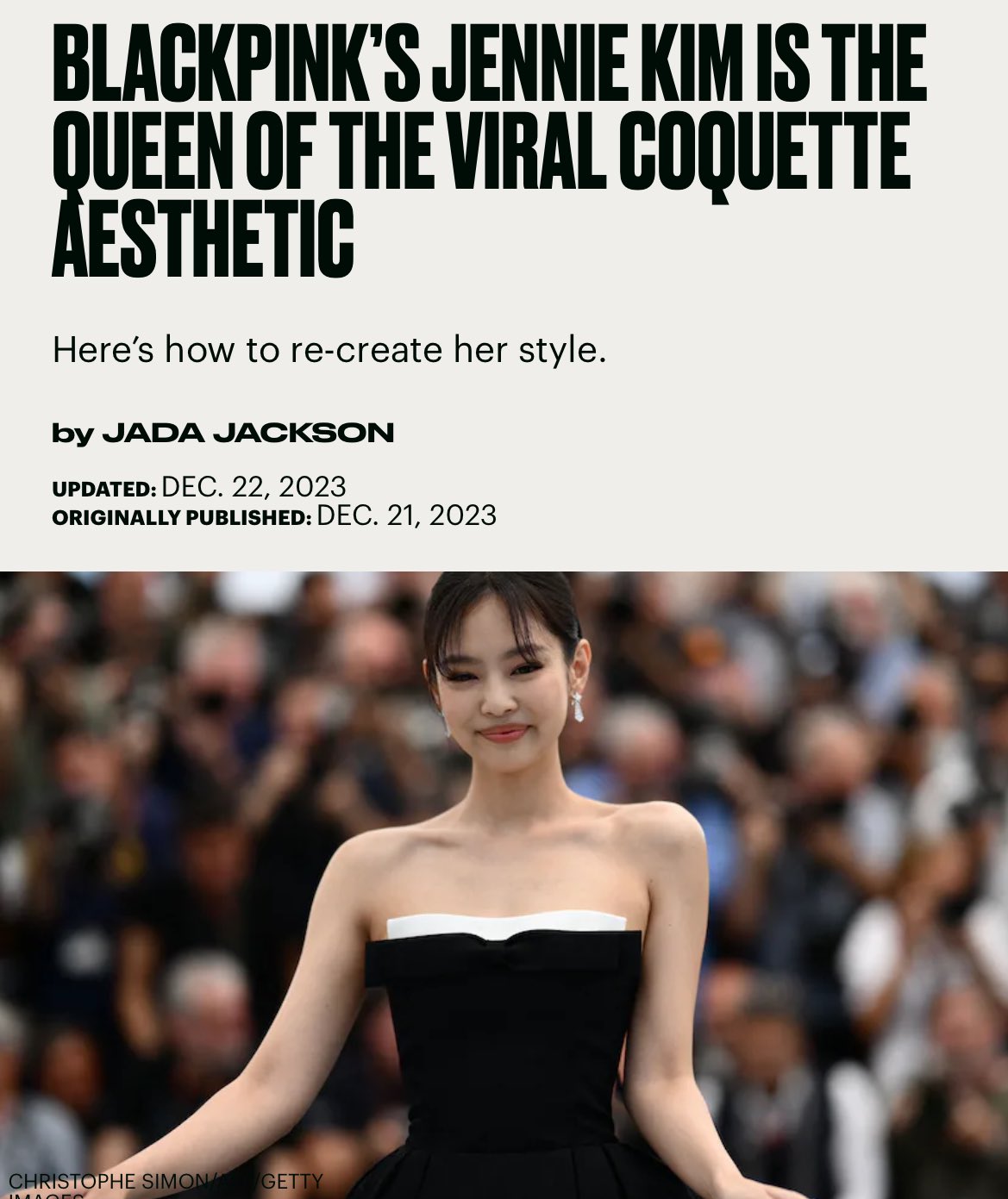 JENNIE CHILE on X: 🎀 BLACKPINK'S #JENNIE KIM IS THE QUEEN OF THE