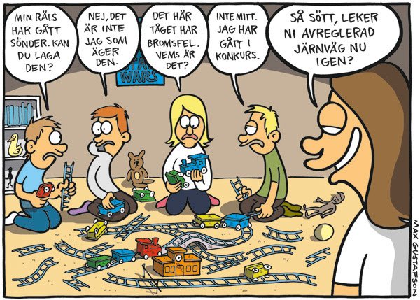 ”Hej! Vi vill uppmärksamma dig på att din resa kan drabbas av senarelagd avgångstid på grund av [långvarigt nyliberalt haveri ,med bisarra marknadsfantasier som ledstjärna för avreglering av trafik och underhåll, vilket idag uppträder som] ett fordonsfel. Håll dig uppdaterad”