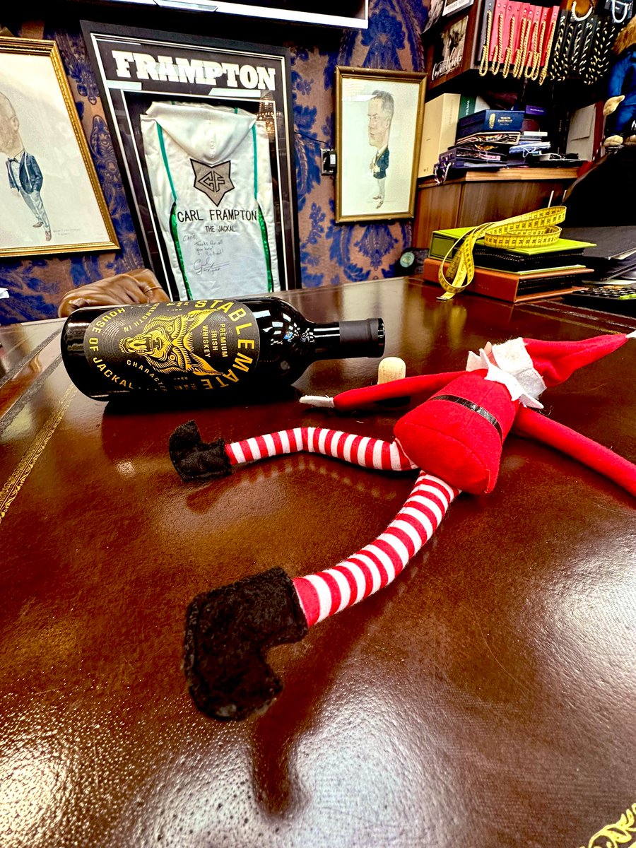 The SuitorBros Elf is done… @StablemateWsky