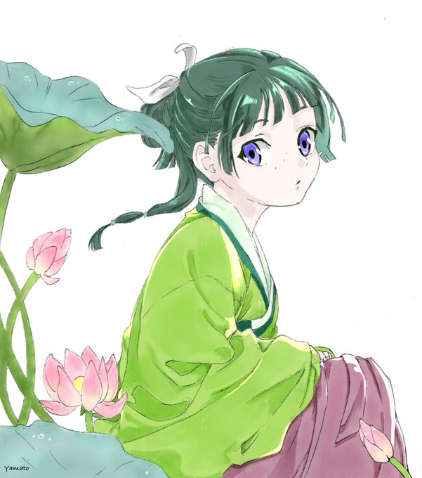 「1girl lotus」 illustration images(Latest)