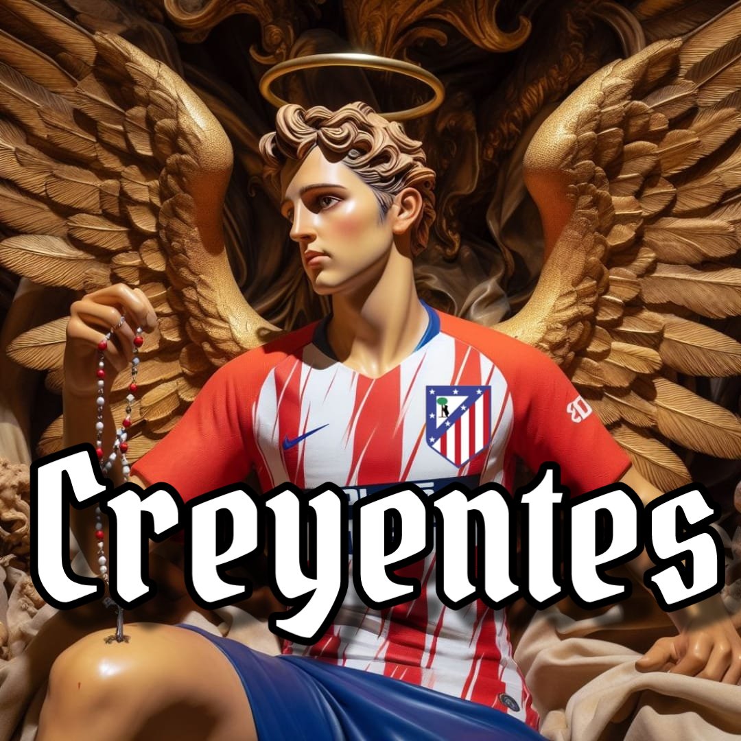 Adelante ATLÉTICO DE MADRID 
#creyentesATM