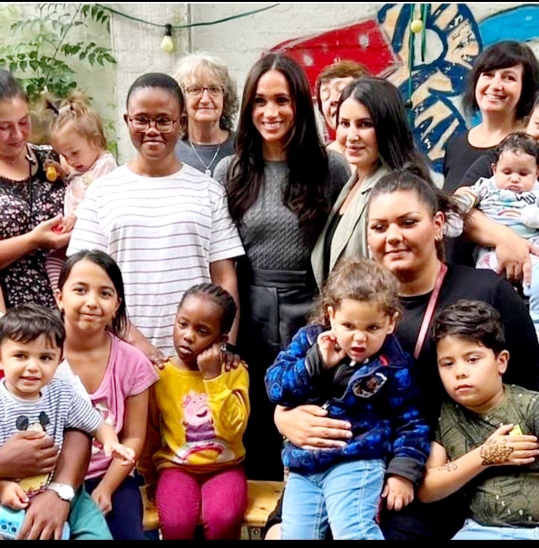 #ArchewellFoundation donated money and cosmetics products to girls and women's shelter, TrebeCafe, that Meghan visited while in Düsseldorf, Germany for the #InvictusGames2023 #ServiceIsUniversal #ShowUpDoGood #HarryandMeghan
