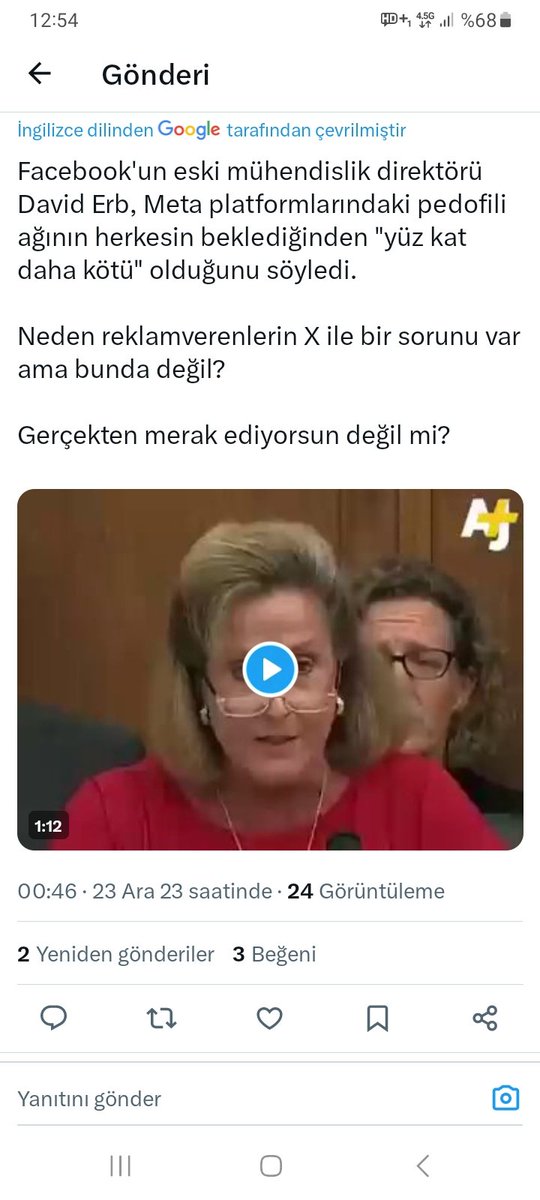 Ercu595959's tweet photo. Güzel #Yargı #pedos #Sansür
#Facebook #PedoJack #Fbi #sondakikahaberler https://t.co/9KzpjeVCHl