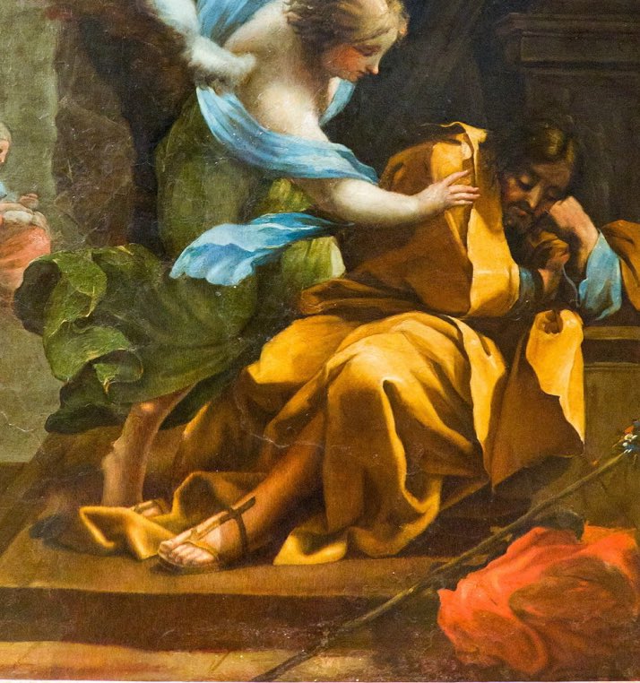 DosisKafkiana's tweet photo. La Navidad, Nacimiento o ‘Christmas’ 🎄en inglés (misa de Cristo) celebra cada 25 de diciembre, en el cristianismo, el nacimiento de Jesucristo.

Esta escena ha sido representada una infinidad de veces a lo largo de la Historia del Arte.

Pero, ¿qué le ocurre a San José? 🤔💭 https://t.co/VaKd9wEuLs