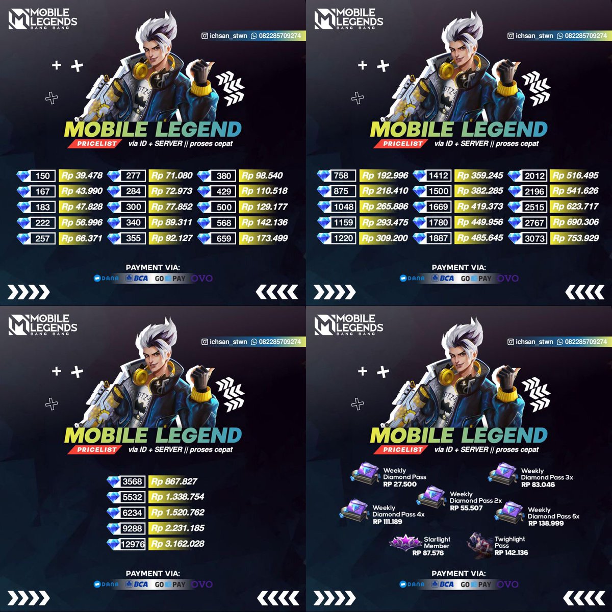 Viviolindaa's tweet photo. yuk yg mau topup, sung gass aja wir #mlbb #topupdiamond #mobilelegendsbangbang #zonajajan #zonauang https://t.co/1mmihL94we