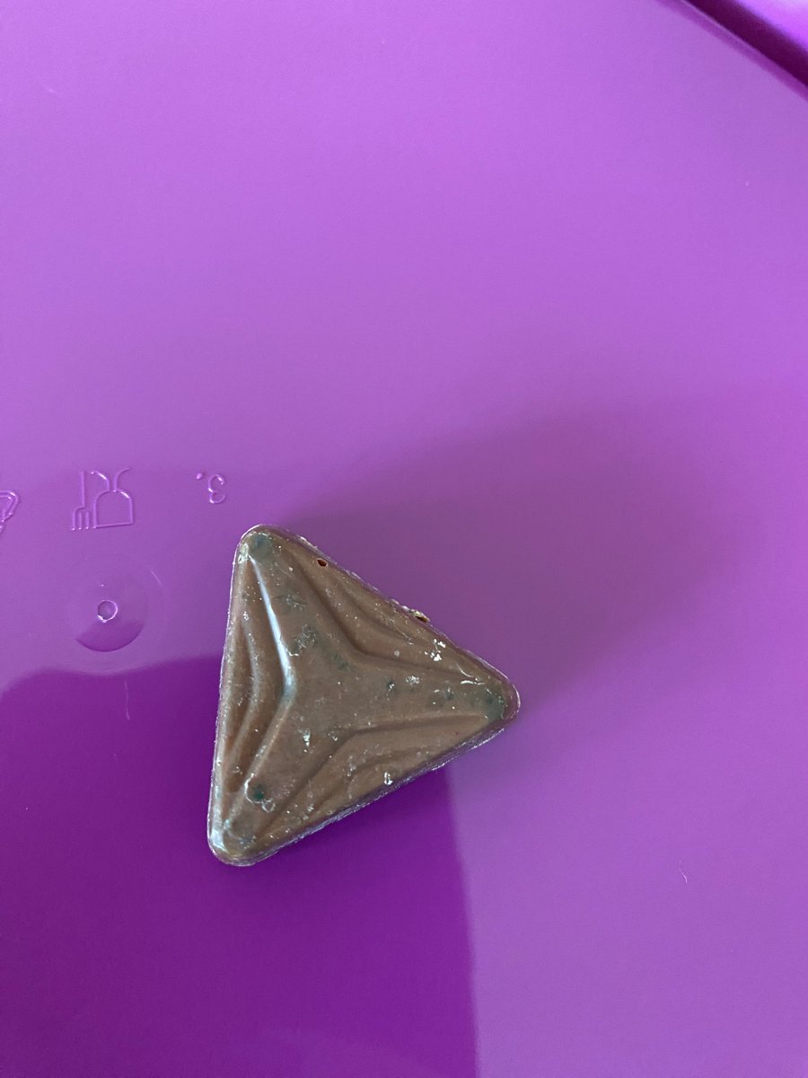 heidi21cornwall's tweet photo. @Nestle is this safe to eat? Unwrapped in tub of quality street. https://t.co/eBgQSuulxe