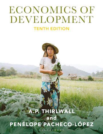 10 Excellent Development Economics Books 1) Economics of Development - Thirwall + Pacheco-López. A wonderful textbook on development econ. Includes both categories of development such as trade, health etc, and development theories, from the Lewis Model to dependency theory.