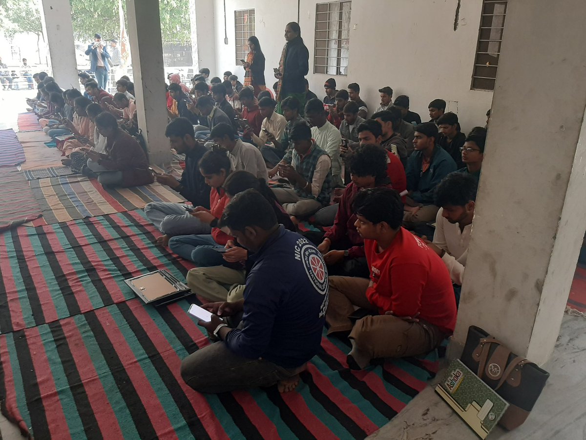 NssRajasthan's tweet photo. Maas Registration @mybharatgov by @_NSSIndia @lbs_pg #splcamp @Anurag_Office @PMOIndia @RajCMO @BhajanlalBjp @RajBhavanJaipur @KalrajMishra
@SPBhatnagar4 at #kalikyamatatemple, Jhalana leopard safari Jaipur https://t.co/H0DhxnDzIy