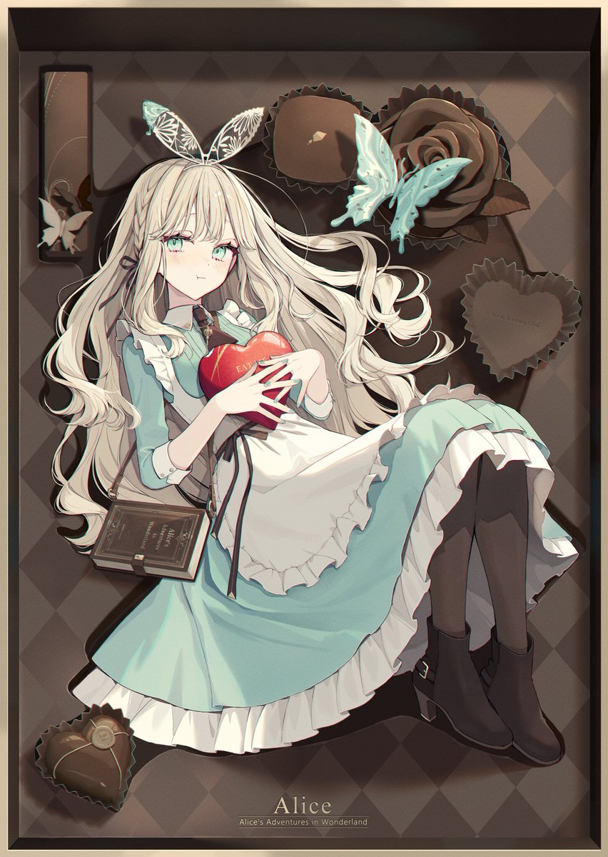 「【Alice in Chocolate Box】01.アリス 」|赤倉 / Akakura🧸のイラスト