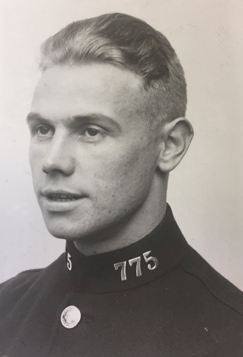 LancPolMemorial's tweet photo. Police Constable Herbert Berry of @LancsPolice (now @GMPolice @GMPStretford) killed when Old Trafford Police Station was destroyed in an air raid on this day in 1940 https://t.co/SWXADOWVrk