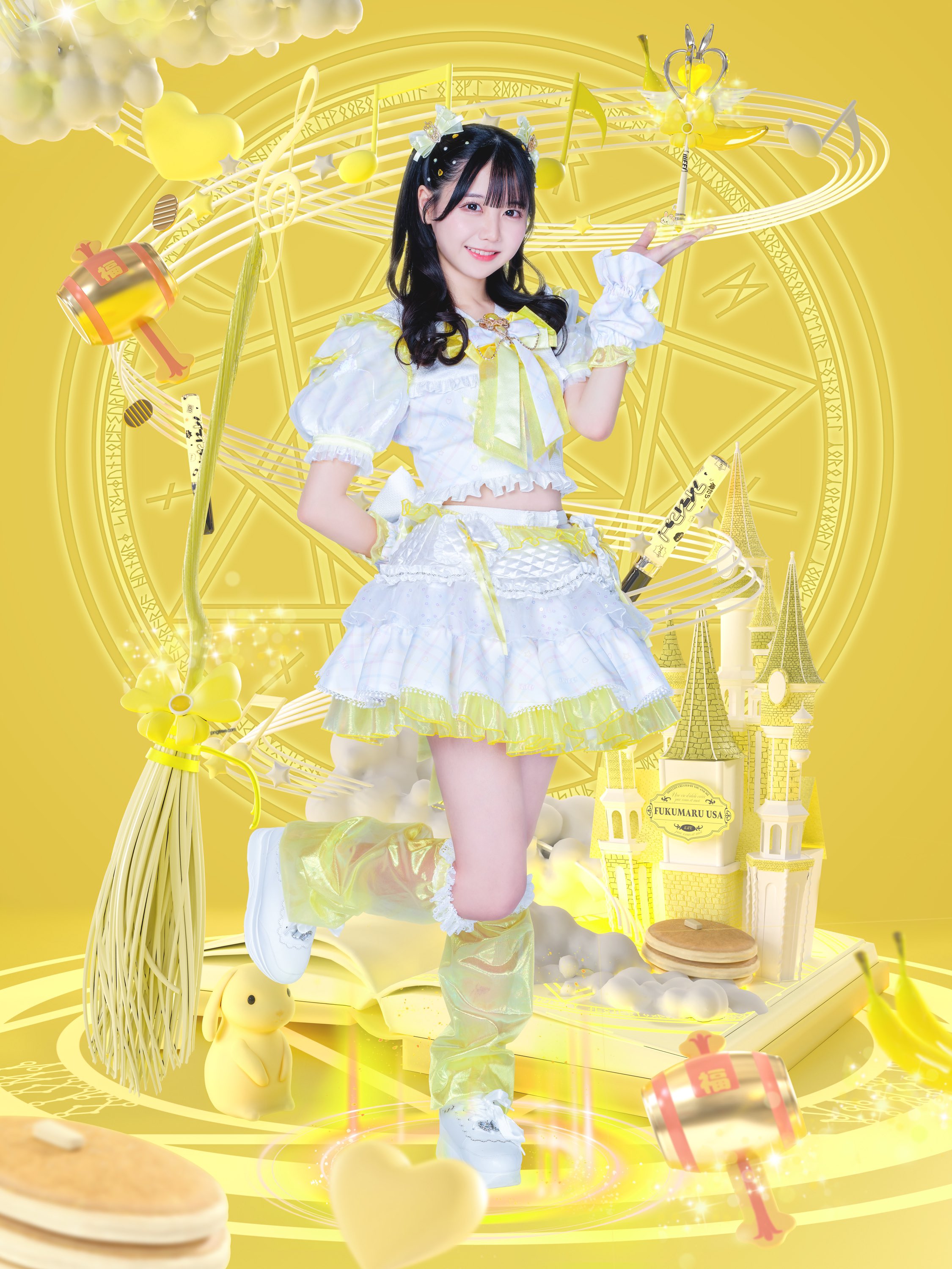 福丸うさ Tシャツ 新体制 iLiFE! iLiFE! 福丸うさ Tシャツ 推しT