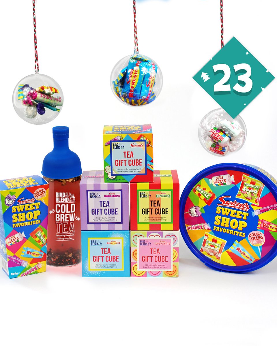 SwizzelsMatlow's tweet photo. For all those tea lovers out there, do you want to WIN our range of Swizzels inspired tea from our friends over at Bird &amp; Blend Tea Co?

☕Simply tell us what flavour tea from our range you'd try first...

UK, ends 24/12/23 00:00. Full T&amp;Cs: https://t.co/PgCWnk0A68. https://t.co/9bHQVr5Uy1