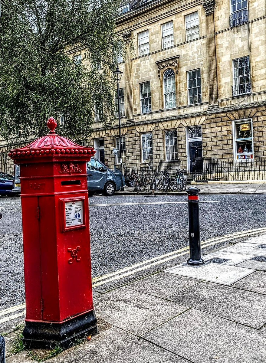 It's just a couple of days before Christmas but we thought we'd share a present early for today's #PostboxSaturday. A magnificent Victorian penfold pillar box found in Bath a couple of months ago by one of our team.