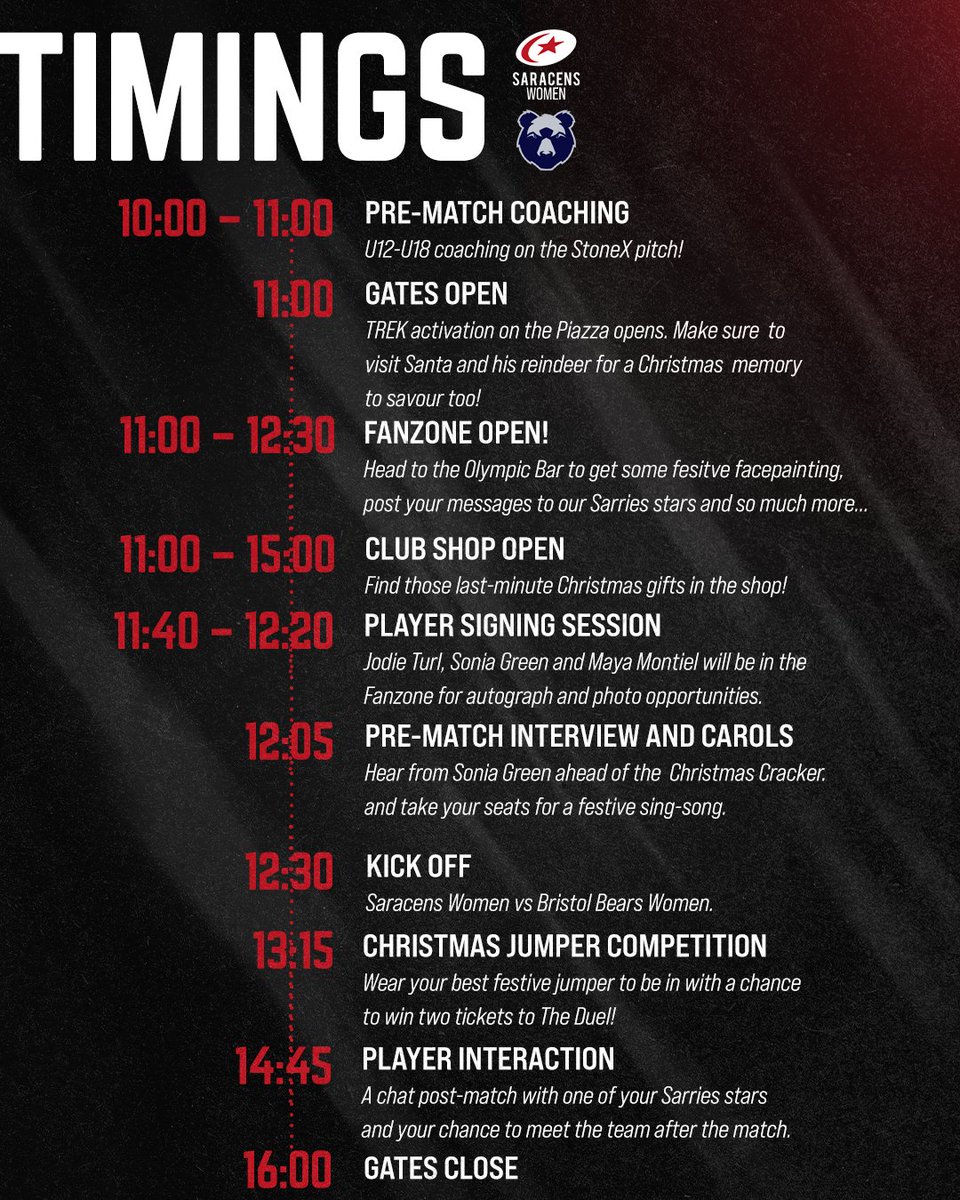 Saracens Women tweet media