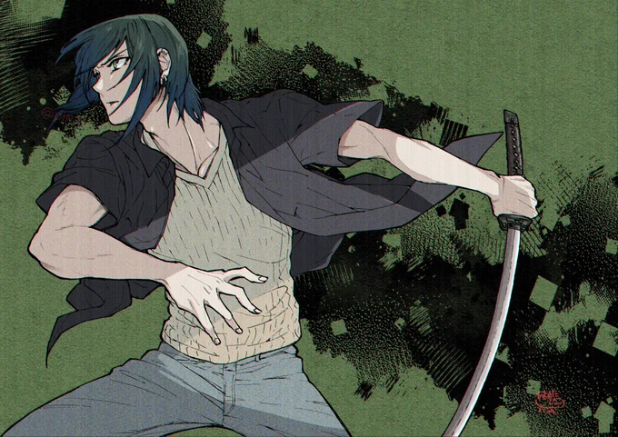 #このタグを見た人は黙って刀を持ったキャラを貼れ 