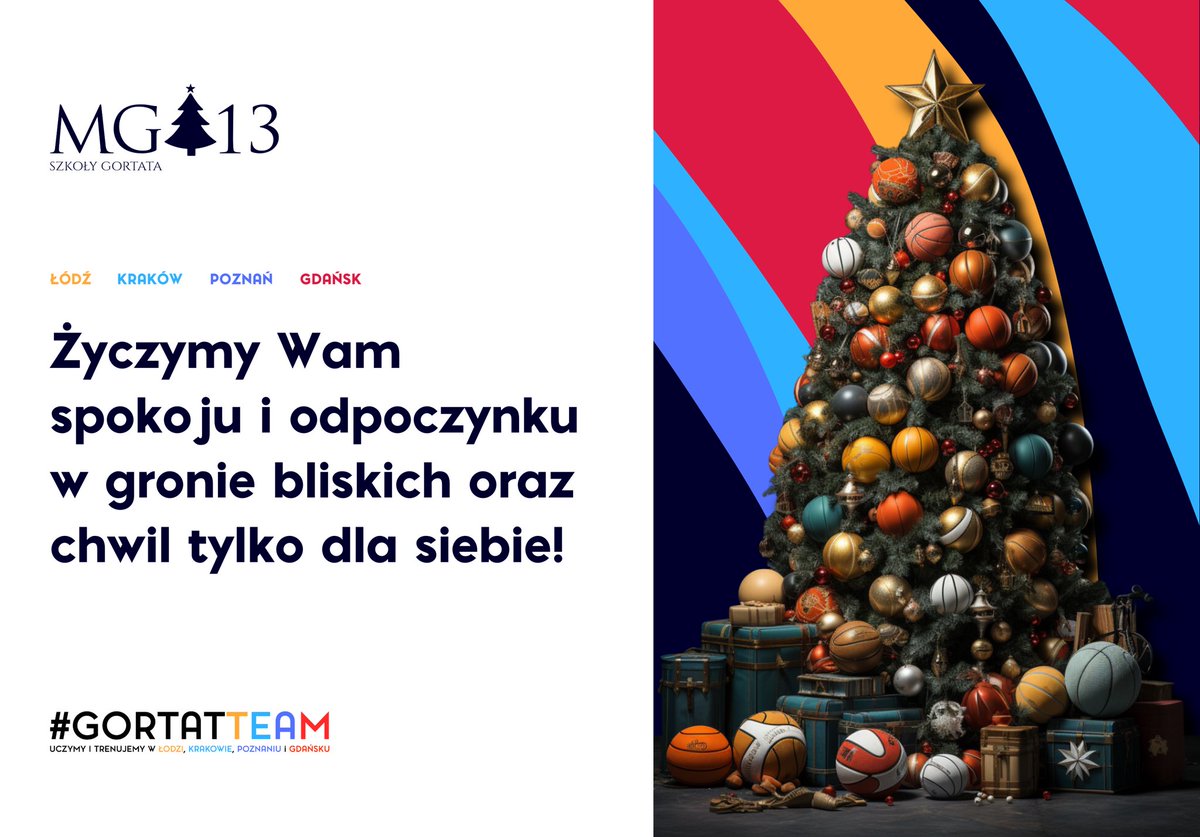 Życzymy Wam spokoju i odpoczynku.
Mamy nadzieję, że w te Święta będziecie mogli spędzić czas ze swoimi bliskimi, jak i znajdziecie chwilę tylko dla siebie.
Zawody w "kto zje więcej pierogów*" uważamy za otwarte😉
*no chyba, że trenerzy zabronili - wtedy nie!
#GortatTeam <a href="/MGortat/">Marcin Gortat🇵🇱</a>