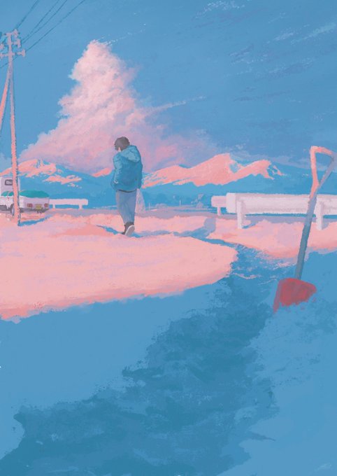 雪道 