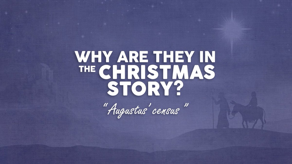 Join us at 11am on Sunday, where David Taylor will be exploring the significance of Augustus' census in the Christmas Story. 

#newmalden #churchofengland #christmas