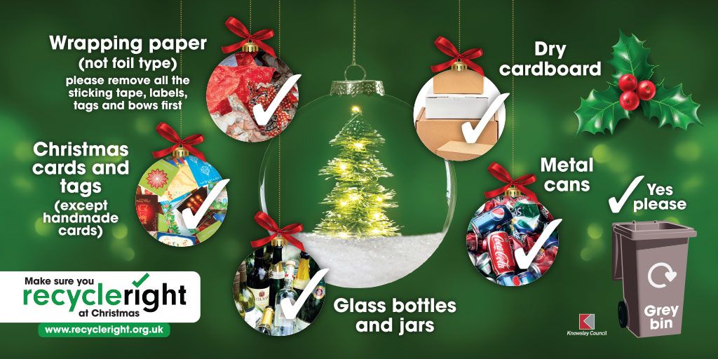 Choose to reuse and recycle at Christmas. There are lots of simple ways we can protect the planet during the festive season. #RecycleRight orlo.uk/Zo9ex