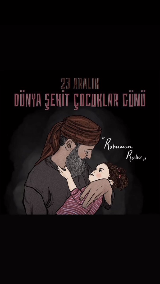 Ruhumuzun ruhu canım Rim,
Umarım ruhlarımızın uyanışına vesile olursun.

#23Rim23 #RİM23
 #ŞehitÇocuklarGünü