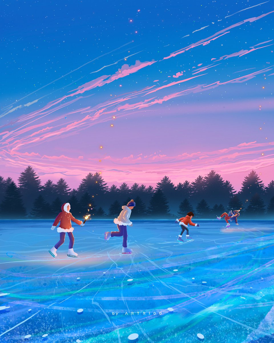 artri00's tweet photo. Happy holidays ✨
#DigitalArtist #Happyholidays #drawings #Illumination https://t.co/aGQJ8wJs74