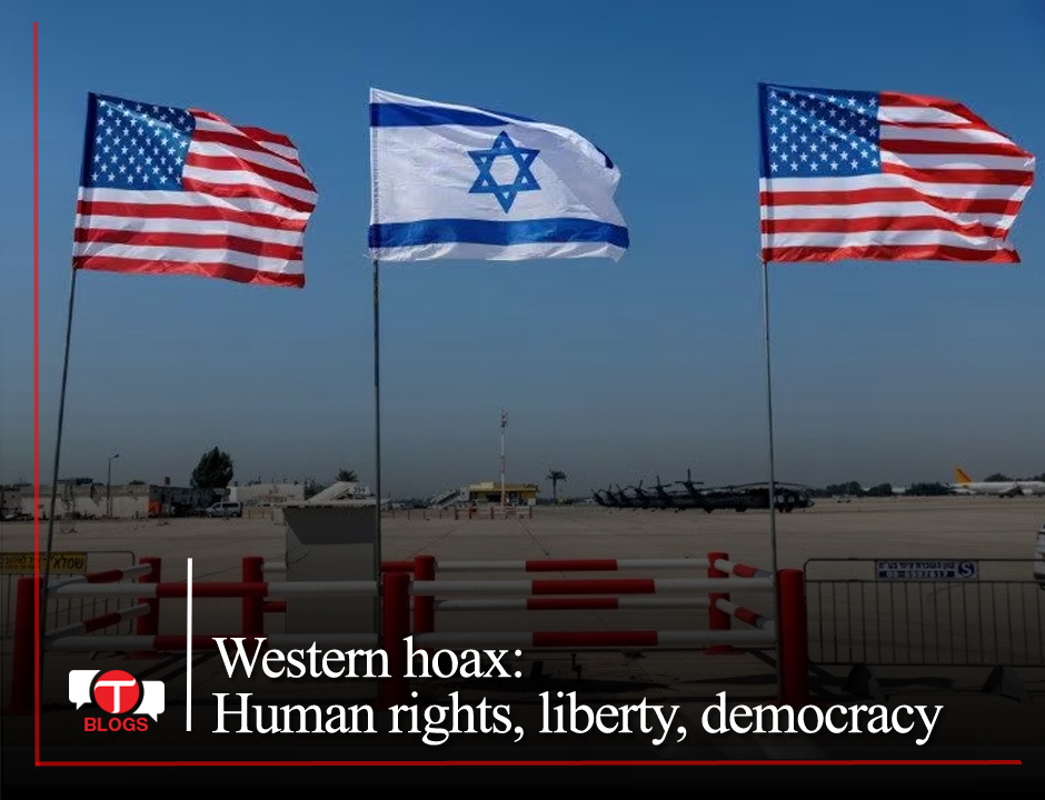 "The western world has divorced itself from the very rules it once painstakingly created, rendering concepts like freedom, human rights, and justice seemingly hollow, akin to a mere facade," writes @shrouqtariq 

Read here: bit.ly/3TxwzI7