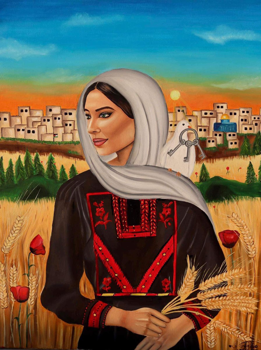 Palestinian artist Hanna Fanoun  
<a href="/OnlinePalEng/">PALESTINE ONLINE 🇵🇸</a> <a href="/Pal_action/">pal_action</a> <a href="/PalArtCol/">PalArt Collective</a>  <a href="/TWIPMagazine/">This Week in Palestine</a> <a href="/jackieschneider/">Jackie Palestinian Lives Matter Schneider 🌹</a> <a href="/PalStudies/">Institute for Palestine Studies</a> <a href="/PalFeminist/">Palestinian Feminist Collective</a> <a href="/art_Support1/">دعم الفنانين✨🎨Artists support</a> <a href="/ElkaderEmad/">Emad art</a> <a href="/maha_1art/">مها بنت عبدالله 🎨</a> <a href="/artists_100/">𝔸ℝ𝕋 | ْفَن</a> <a href="/atoomaa_art/">Atoomaa🎨</a> <a href="/awdhaied/">Awdhah art</a> @art88833