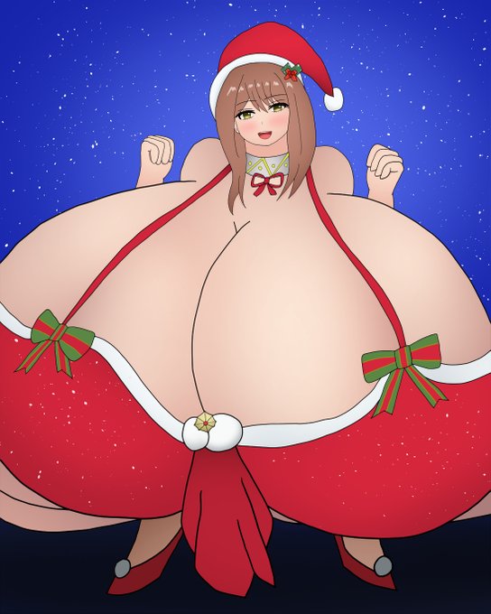 クリスマス衣装のエマさん(NIKKE) 