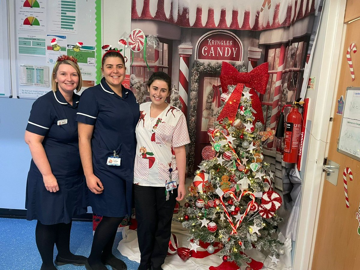 Congratulations to the winners of our Best Dressed Christmas Tree Competition 🎄 Ward L49 and Ward L42 were awarded first place with their 'fairy wish' tree. Ward L30 and Neonatal Unit came in second and third. Well done everyone - the wards all look amazing! @LDShospcharity