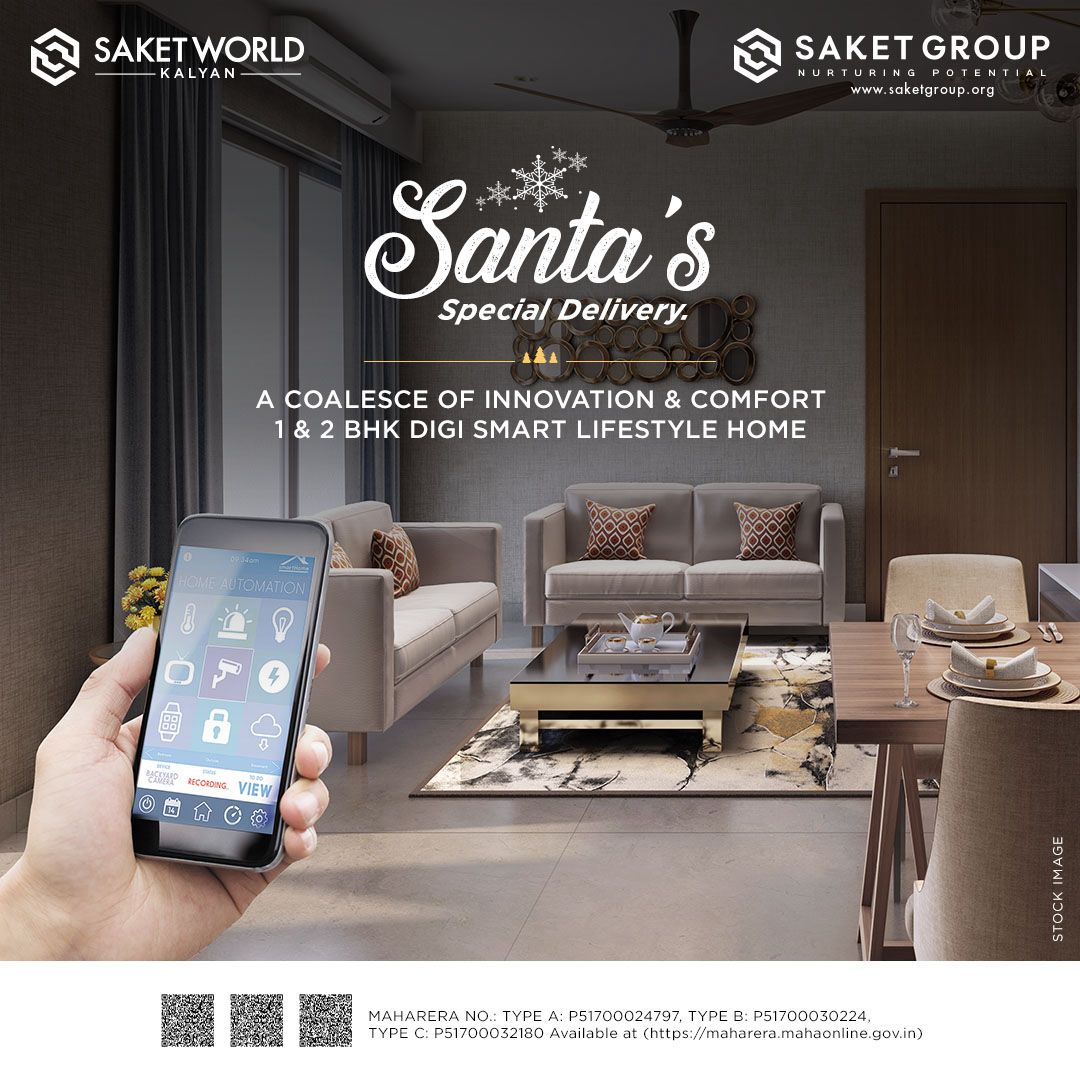 Imagine a space where technology orchestrates a symphony of convenience and connectivity.

Call us on 9070200500.

#MerryChristmas #Christmas #Santa #Christmas2023 #saketgroup #saketworld #happythanksgivingday #nurturingpotential #luxurytownship #righttime #mumbai #education