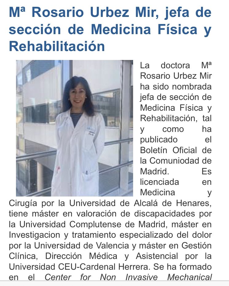 Orgullosa, mucho esfuerzo y sacrificio mío y de mi familia detrás #hospitalLaPaz <a href="/SERMEF_es/">SERMEF</a> @sirecar <a href="/ISPRM/">ISPRM</a> #Physiatry <a href="/RutgersU/">Rutgers University</a>