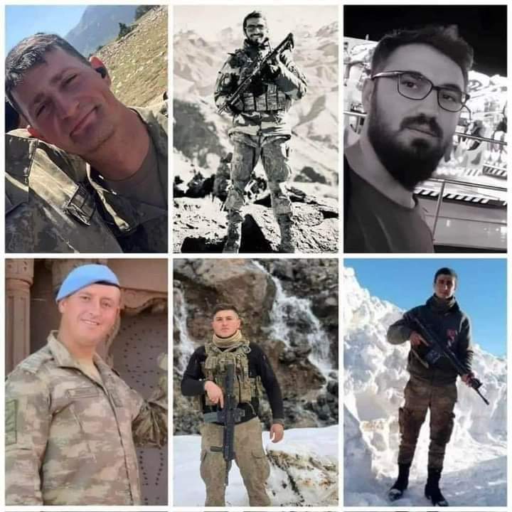 Irak’ın kuzeyinde şehit olan 6 askerimize Allah’tan rahmet, yaralı askerlerimize acil şifalar diliyoruz. Aziz milletimizin başı sağ olsun