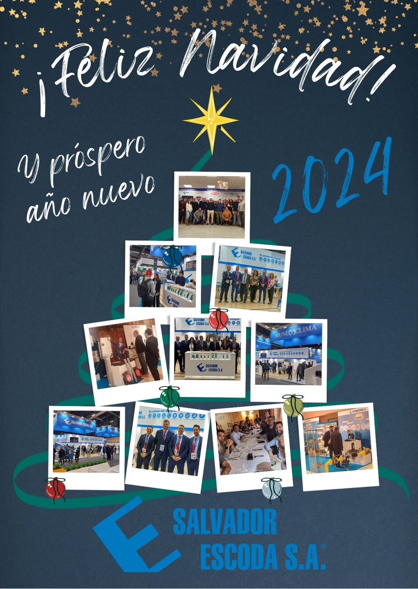 SalvadorEscoda's tweet photo. Porque los éxitos son compartidos 🏆

Los desafíos superados 🌟

La ilusión y vuestros proyectos son nuestro motor 💙

A todos los que formáis parte de la familia SALVADOR ESCODA

¡FELICES FIESTAS! 🎄🎉

👉📹https://t.co/e74zLkMO2F

#xmas #feliznavidad #EscoNavidad https://t.co/OrT9MG6e0k
