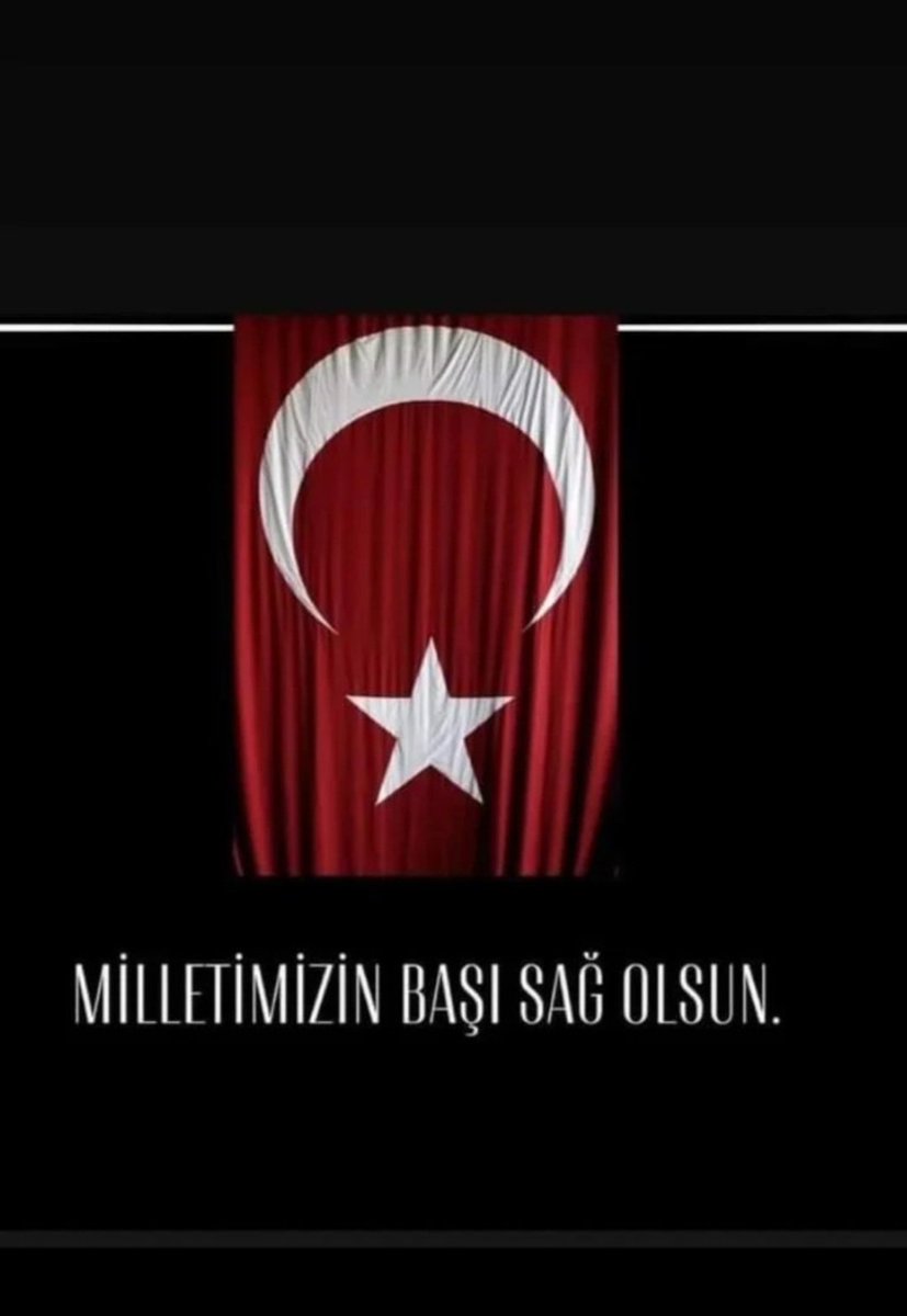 hakkikasaplar's tweet photo. Milletimizin başı sağ olsun.. https://t.co/ybGSlDq0TM