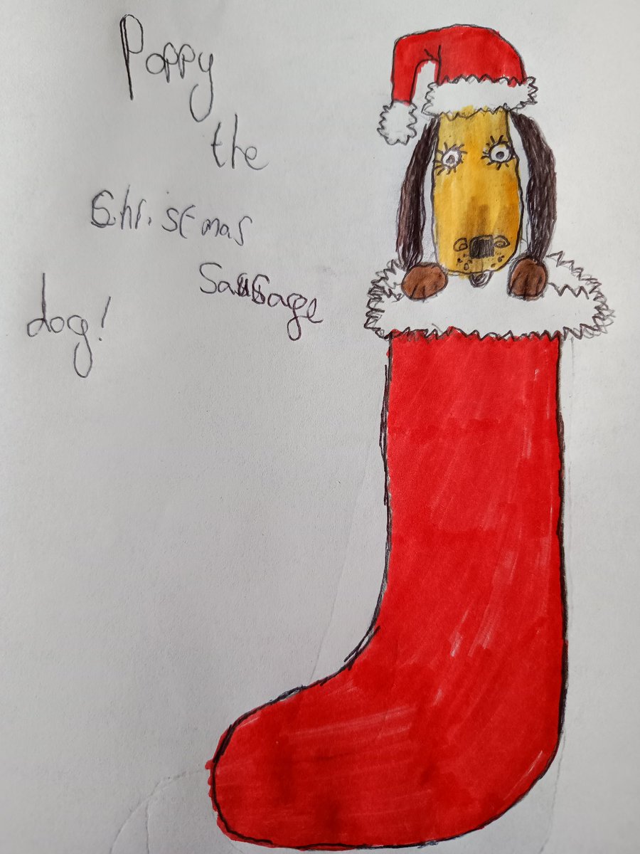 1giantleap's tweet photo. @RobBiddulph it's a festive classic from my youngest ๐คฉ. Merry Xmas! ๐#OddDog ๐พ https://t.co/XCjZ284rOt