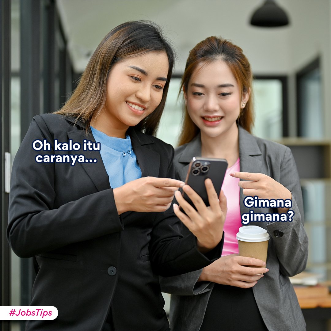 JobStreetcom's tweet photo. Ini solusi buat yang kemarin bingung “kenapa sih sulit banget dapet kerjaan yang cocok sama skill aku?”

Dengan fitur terbaru Jobstreet, peluang kamu makin besar dapet kerjaan yang sesuai!

#JobstreetIndonesia #PromosiKarir #BetterMatch #JobstreetbySEEK #NextMillionJobs https://t.co/Cv91tb04Cs
