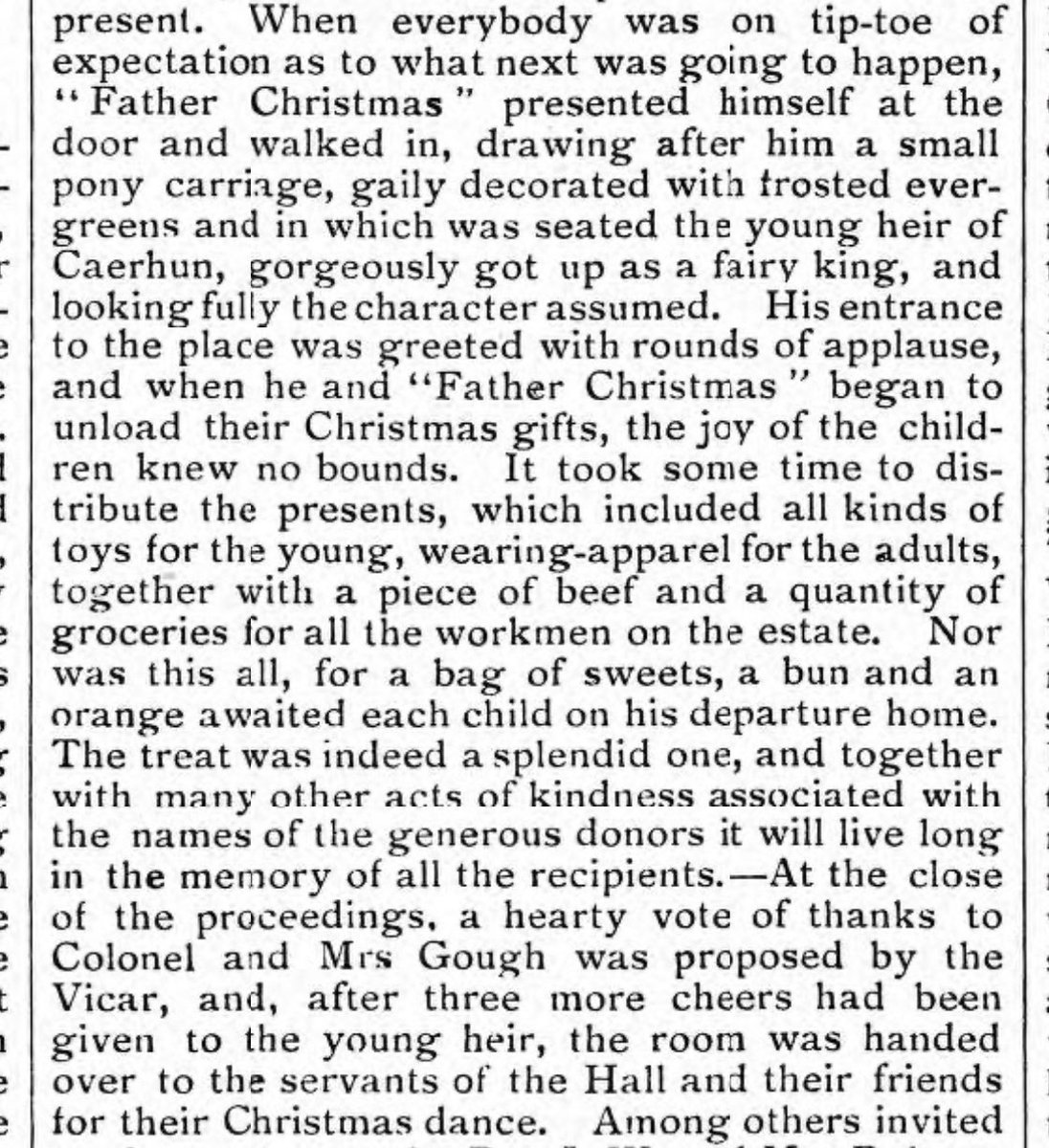 YstadauCymru's tweet photo. Nadolig Llawen i chi gyd | Merry Christmas to everyone!
🎄 🎁 🏴 🏰
(A selection of articles from https://t.co/fGVUKzzBb1 reporting on traditional Christmas activities on Welsh estates)
#Llanover #Caerhun #Glynllifon #Penrhos https://t.co/RratwNmEYf