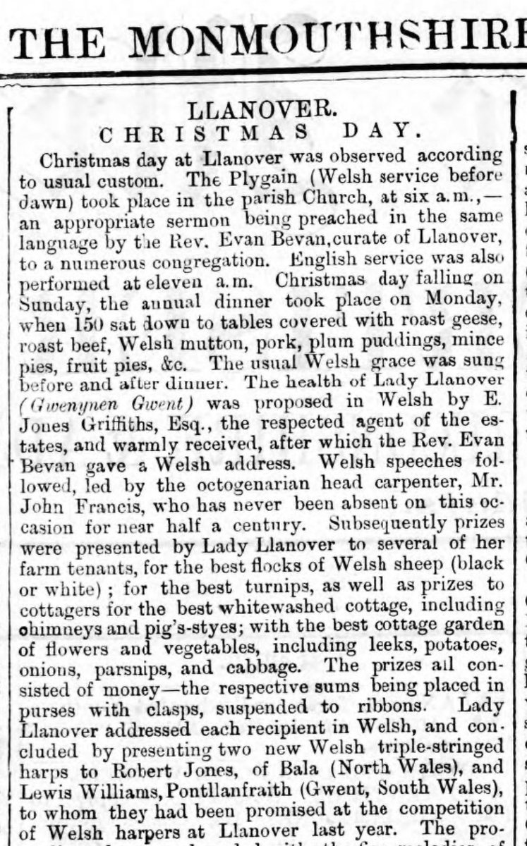 YstadauCymru's tweet photo. Nadolig Llawen i chi gyd | Merry Christmas to everyone!
🎄 🎁 🏴 🏰
(A selection of articles from https://t.co/fGVUKzzBb1 reporting on traditional Christmas activities on Welsh estates)
#Llanover #Caerhun #Glynllifon #Penrhos https://t.co/RratwNmEYf
