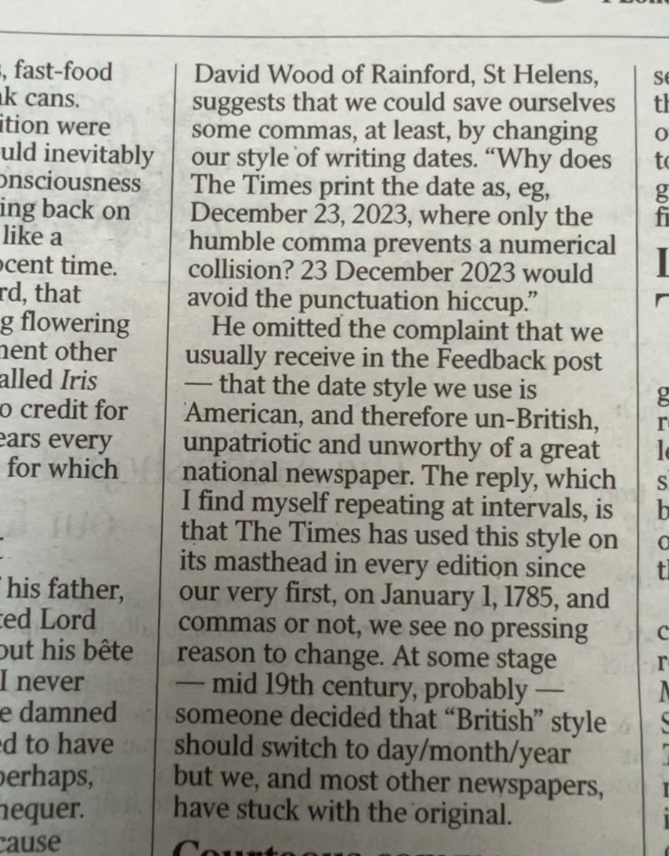 IAmCharlieC's tweet image. Very interesting article on #dateformats in todays #times - but as a computer scientist I am a YYYYMMDD guy…

#yyyymmdd