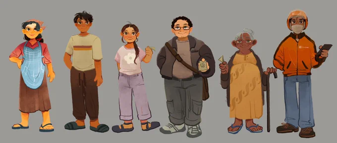 Thank you for having me as your character designer and asset illustrator for this project  happy (late) mother's day!  