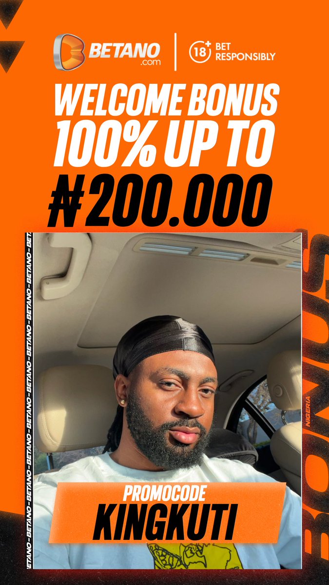 Kingkuti_'s tweet photo. Mega odd on  @Betano_Nigeria 🔞

Code👉👉 Please click this link and the games automatically comes up 

https://t.co/5nbM849X5p

You don’t have Betano??? Register now using this link Below 👇👇

https://t.co/o4TsoyVLkR

Promo Code👉 KingKuti 

PLAY RESPONSIBLE https://t.co/IuZGhsn3nL
